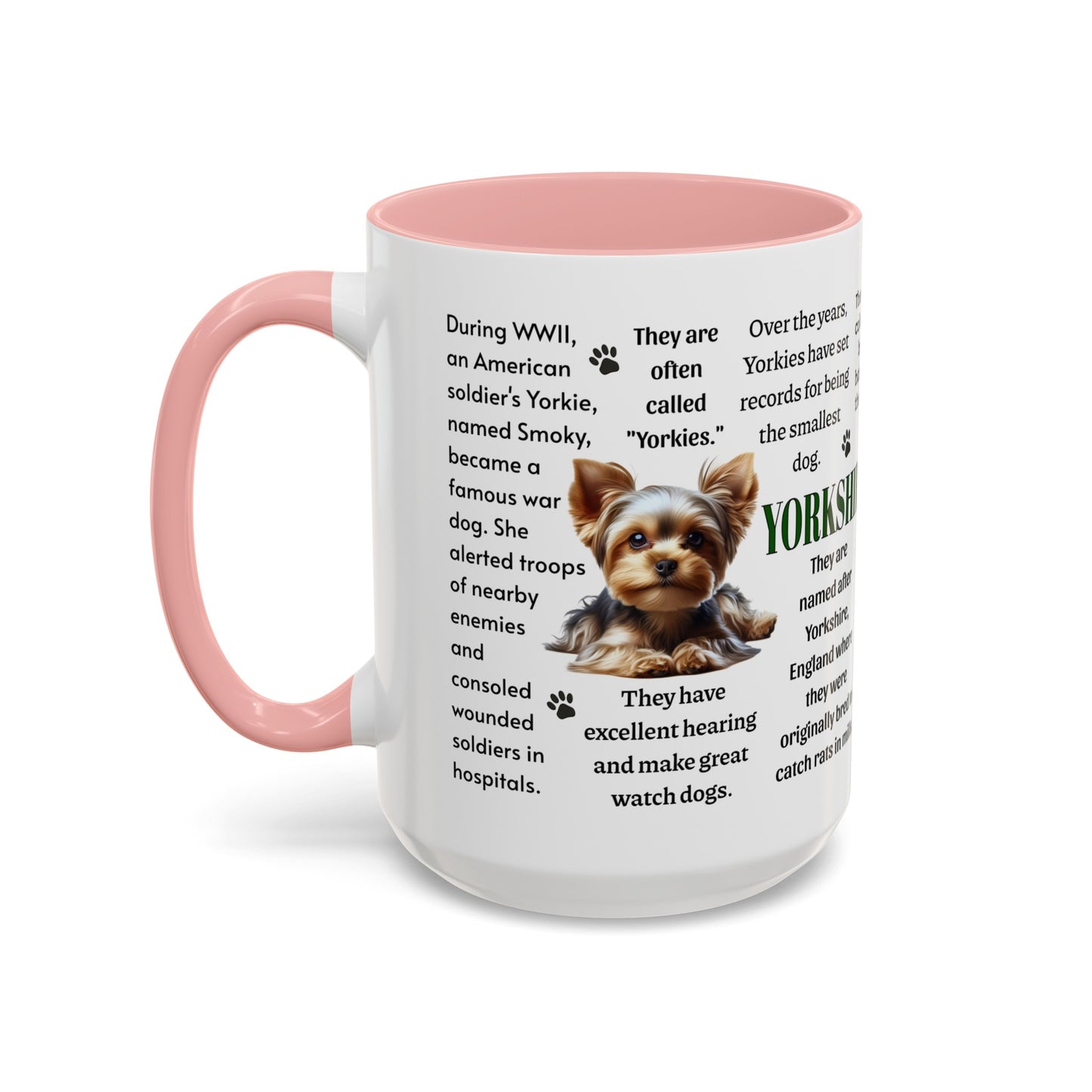 Yorkshire Terrier Coffee Mug, 11 oz or 15oz