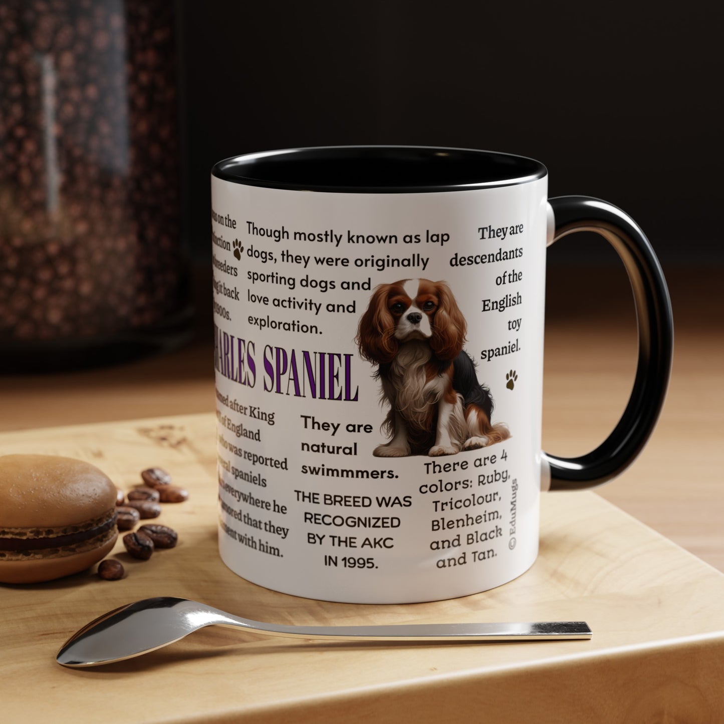 Cavalier King Charles Spaniel Coffee Mug, 11 oz or 15 oz