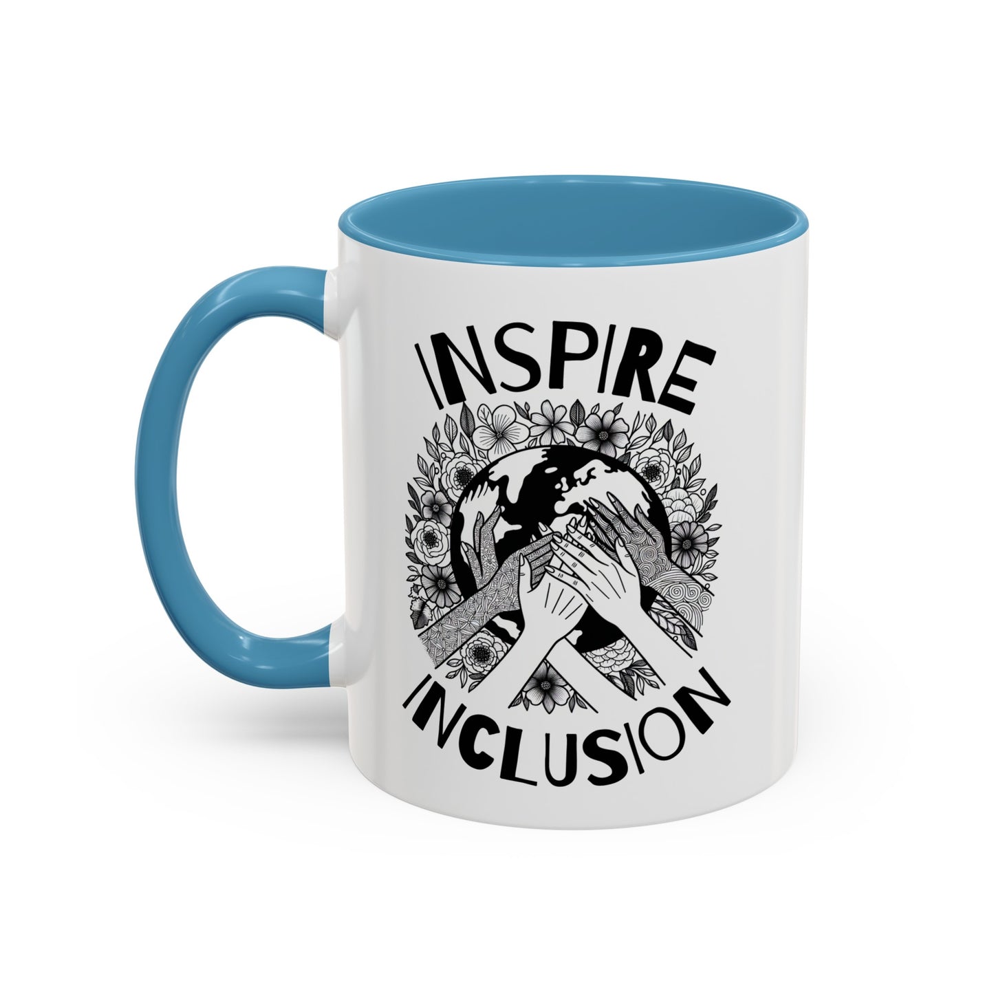 "Inspire Inclusion" Coffee Mug, 11 oz or 15 oz