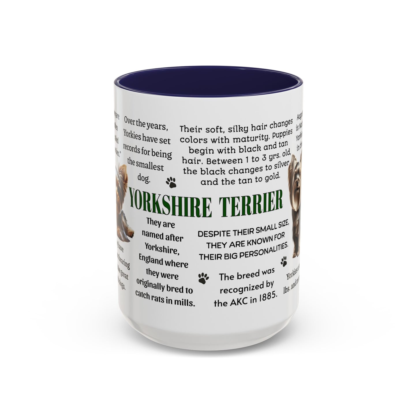 Yorkshire Terrier Coffee Mug, 11 oz or 15oz