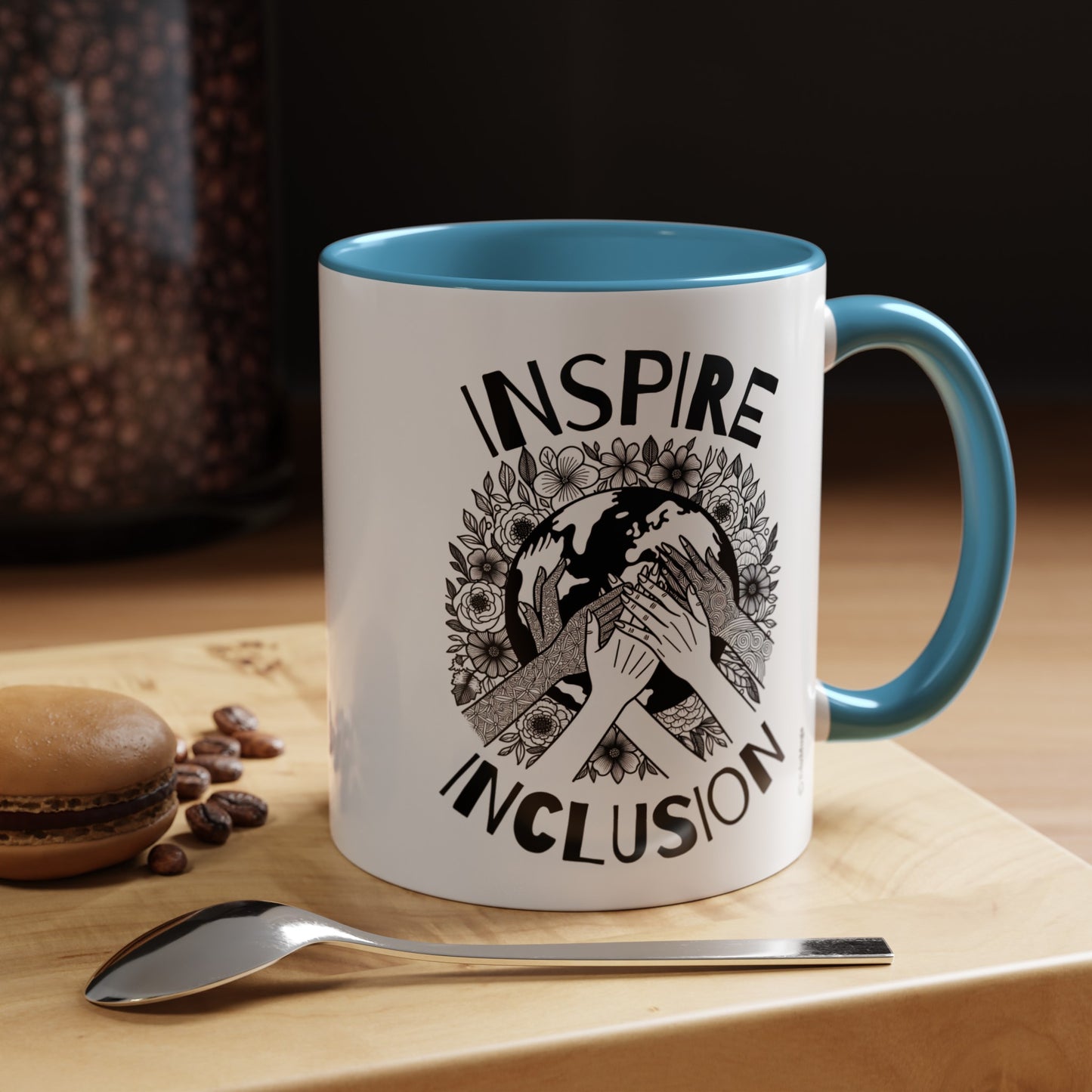 "Inspire Inclusion" Coffee Mug, 11 oz or 15 oz