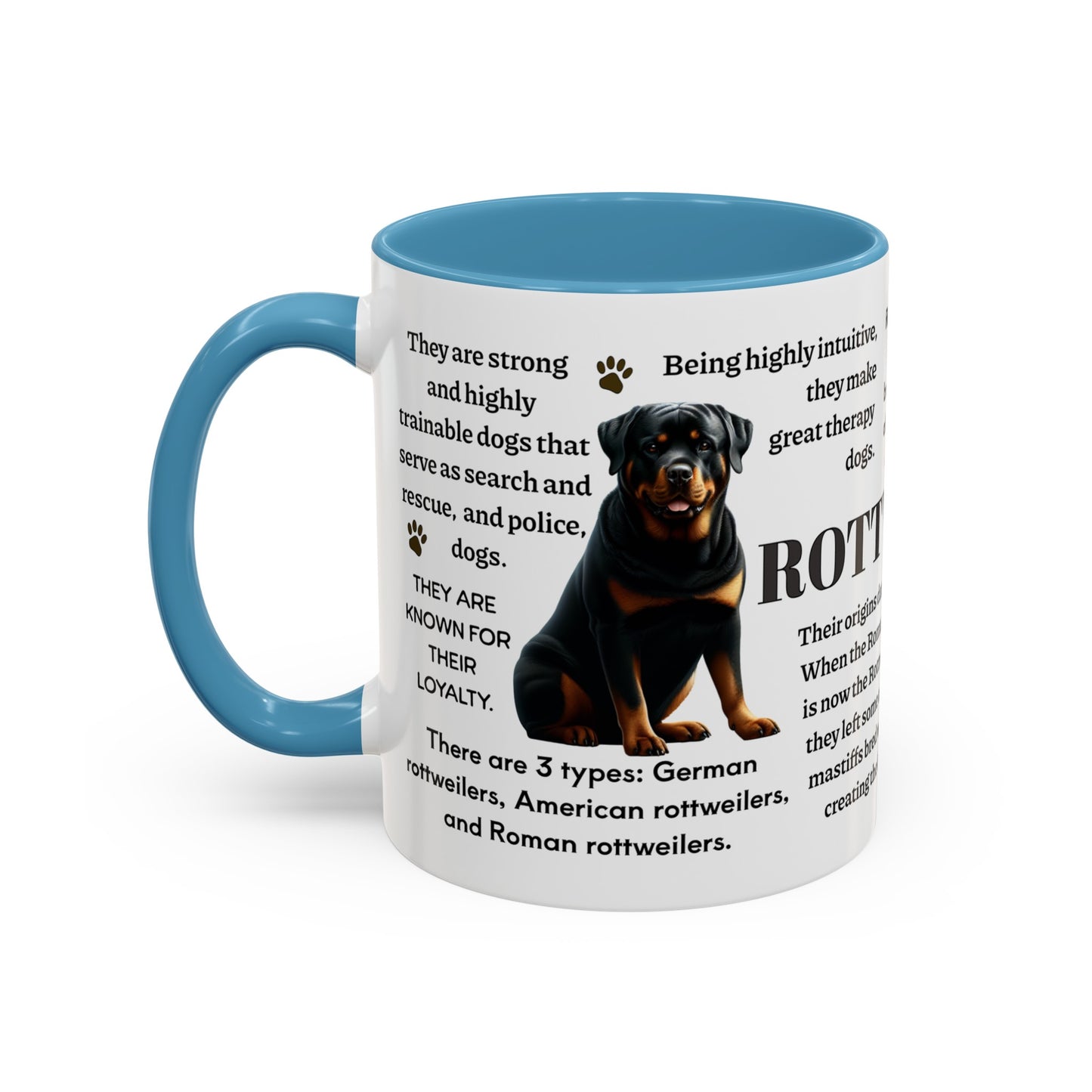 Rottweiler Coffee Mug, 11 oz or 15 oz
