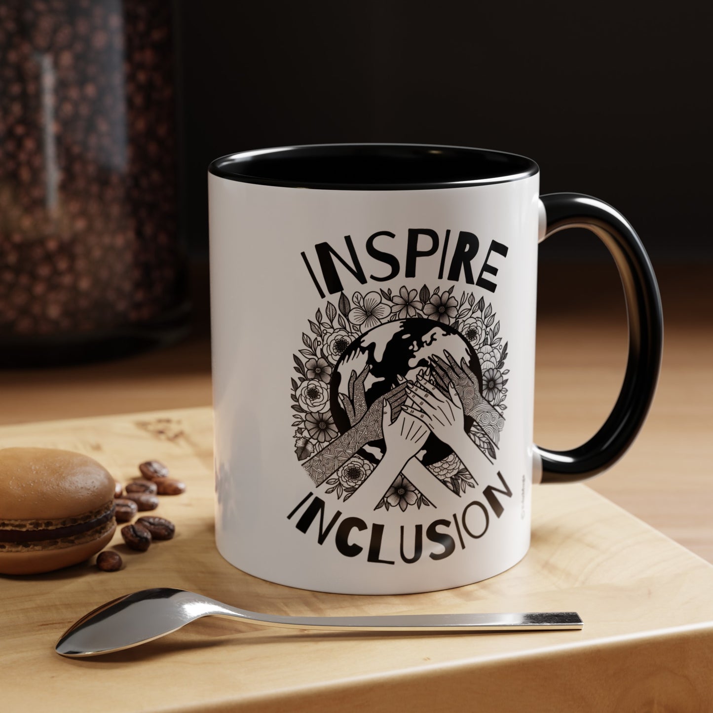 "Inspire Inclusion" Coffee Mug, 11 oz or 15 oz