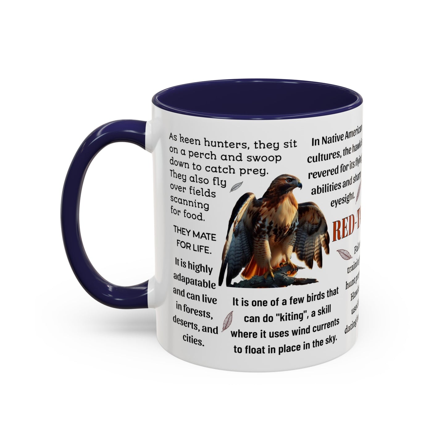 Red-tailed Hawk Coffee Mug, 11 oz or 15oz