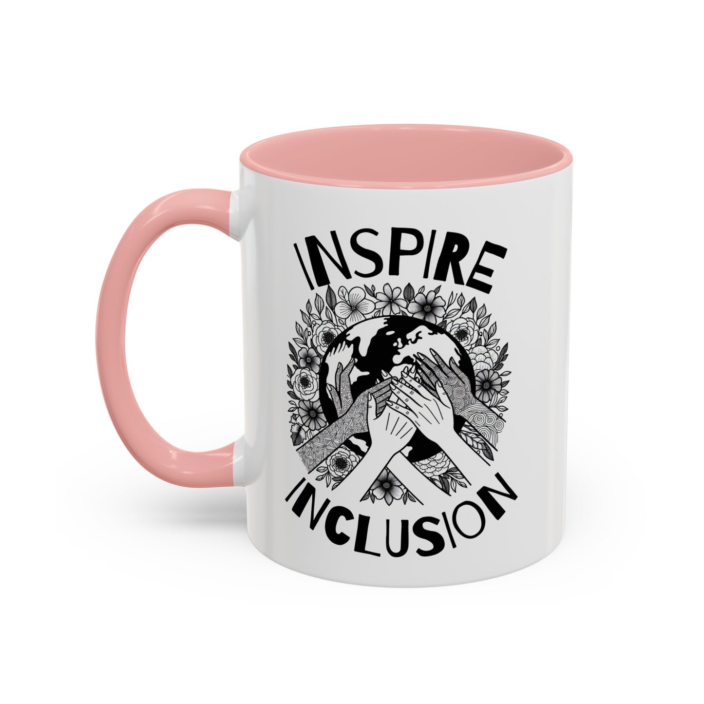 "Inspire Inclusion" Coffee Mug, 11 oz or 15 oz