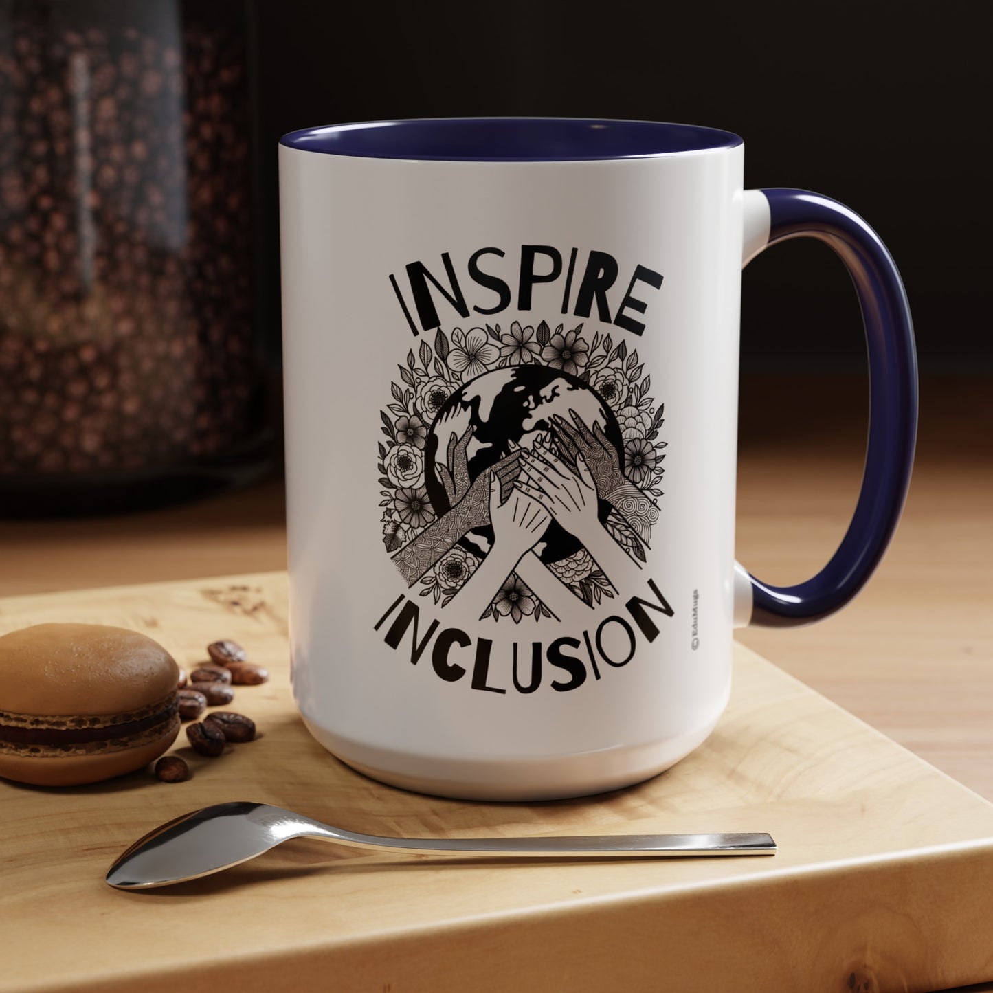 "Inspire Inclusion" Coffee Mug, 11 oz or 15 oz