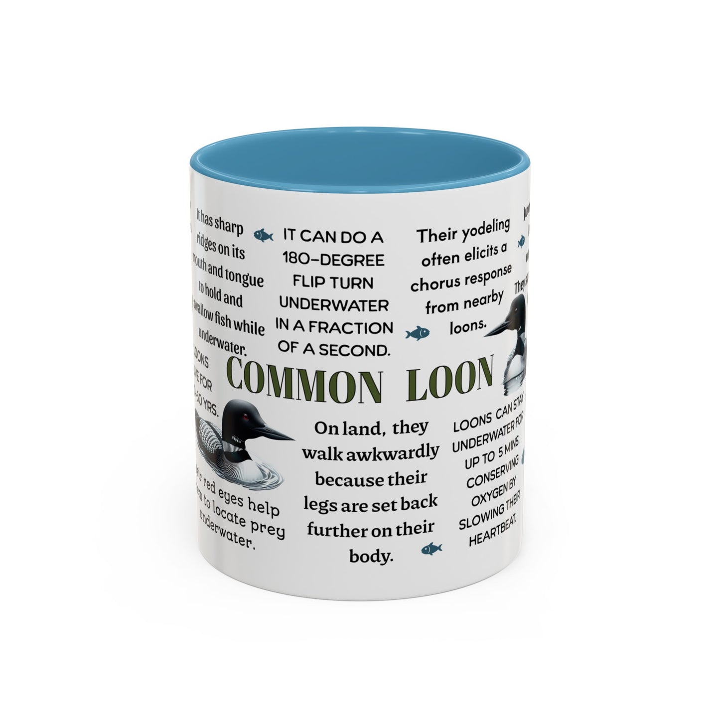 Common Loon Coffee Mug, 11 oz or 15oz