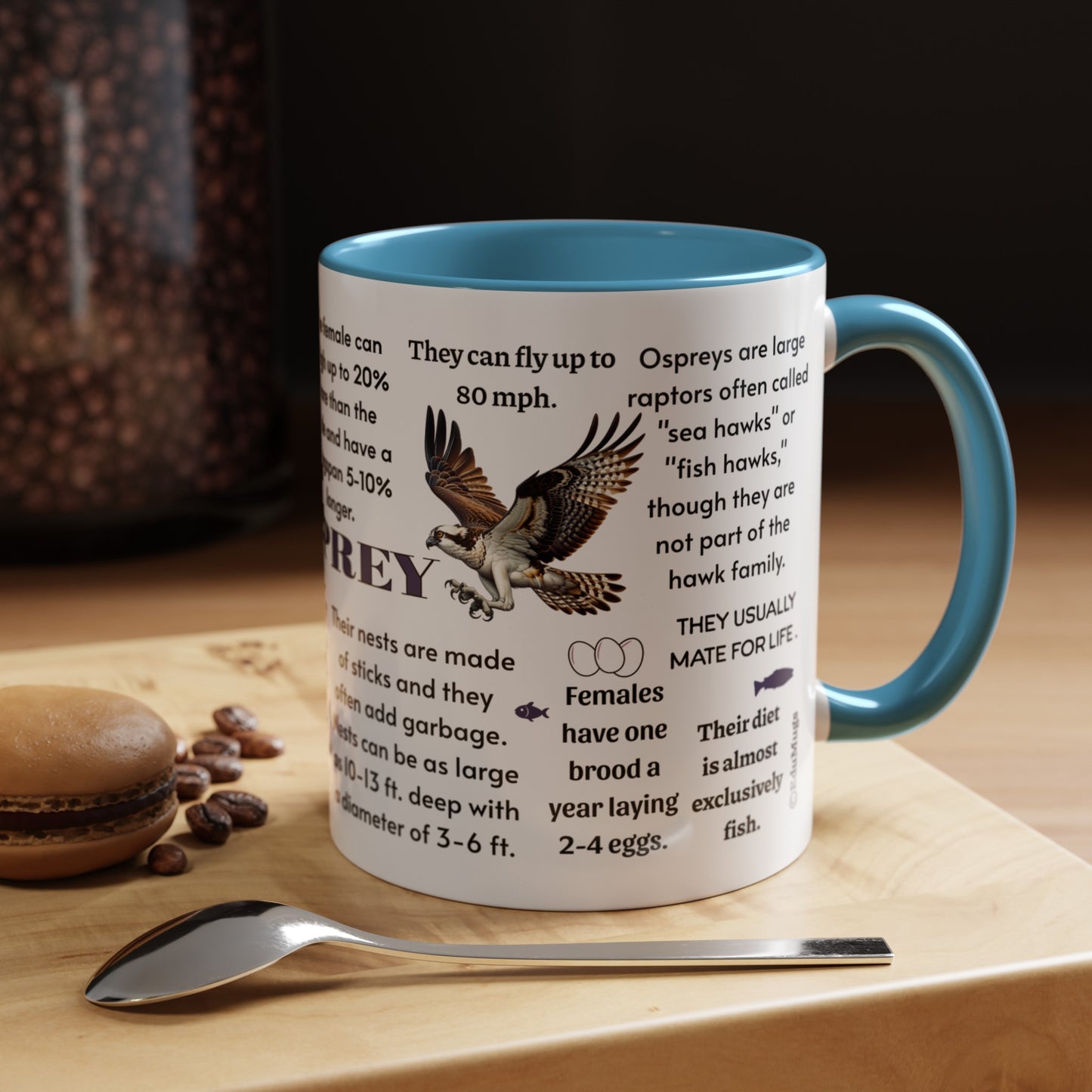 Osprey Coffee Mug, 11 oz or 15oz