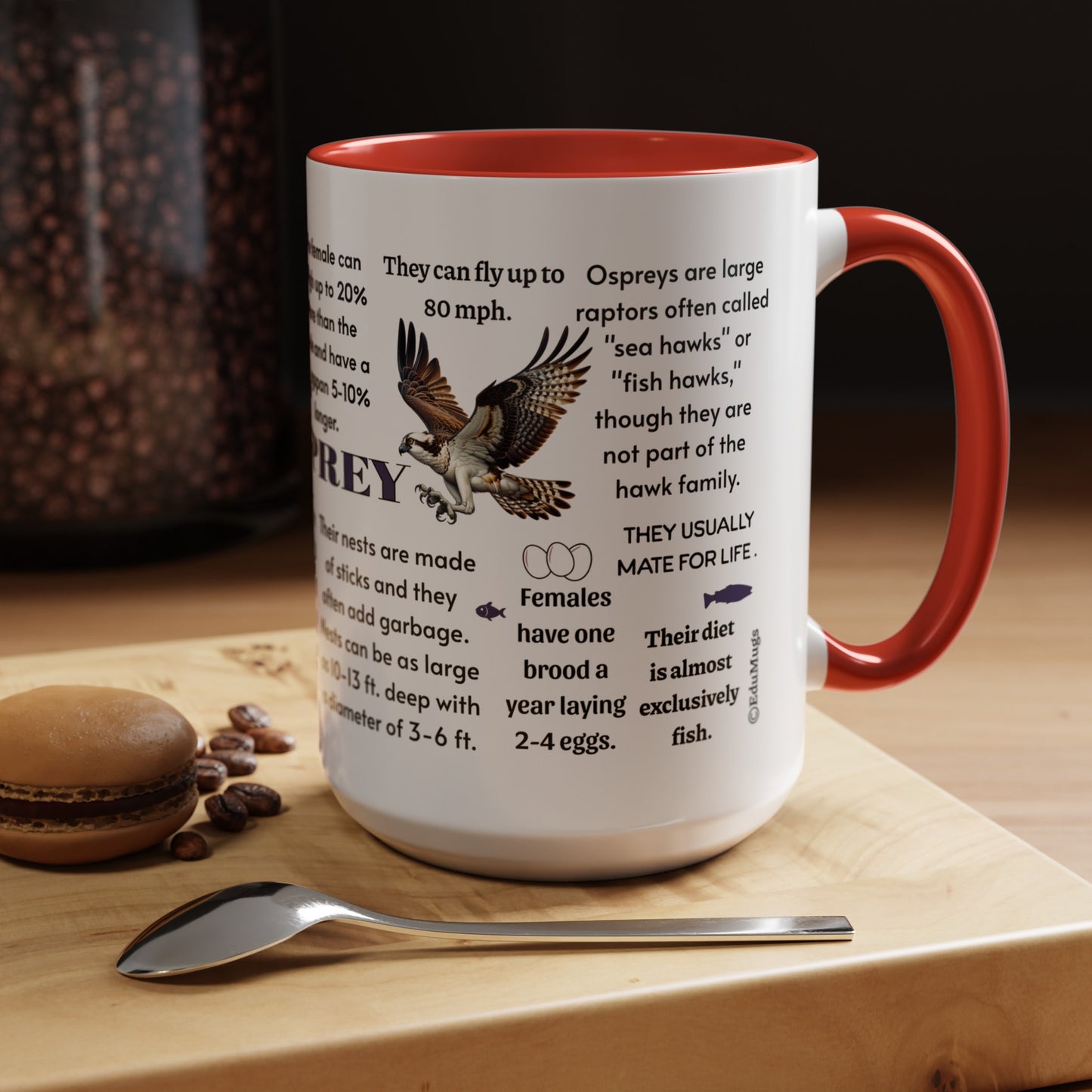Osprey Coffee Mug, 11 oz or 15oz