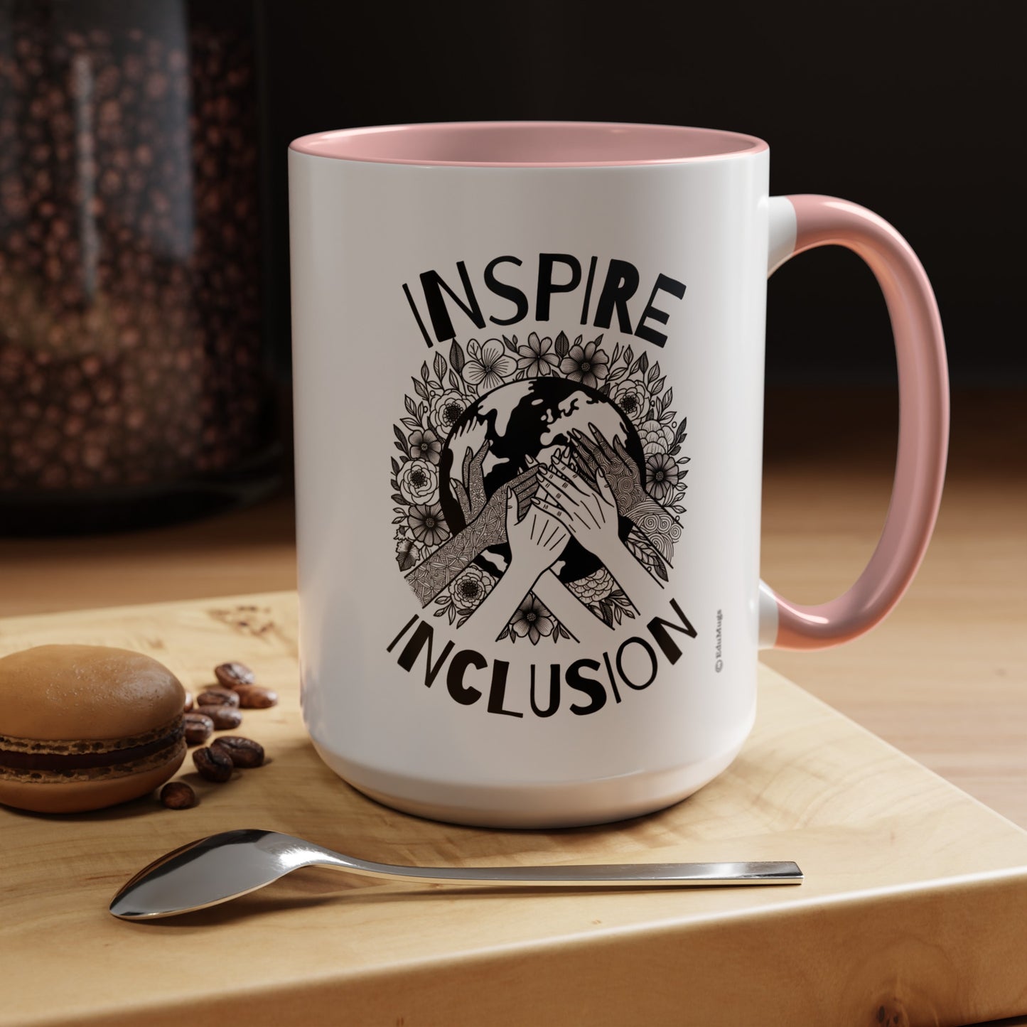 "Inspire Inclusion" Coffee Mug, 11 oz or 15 oz