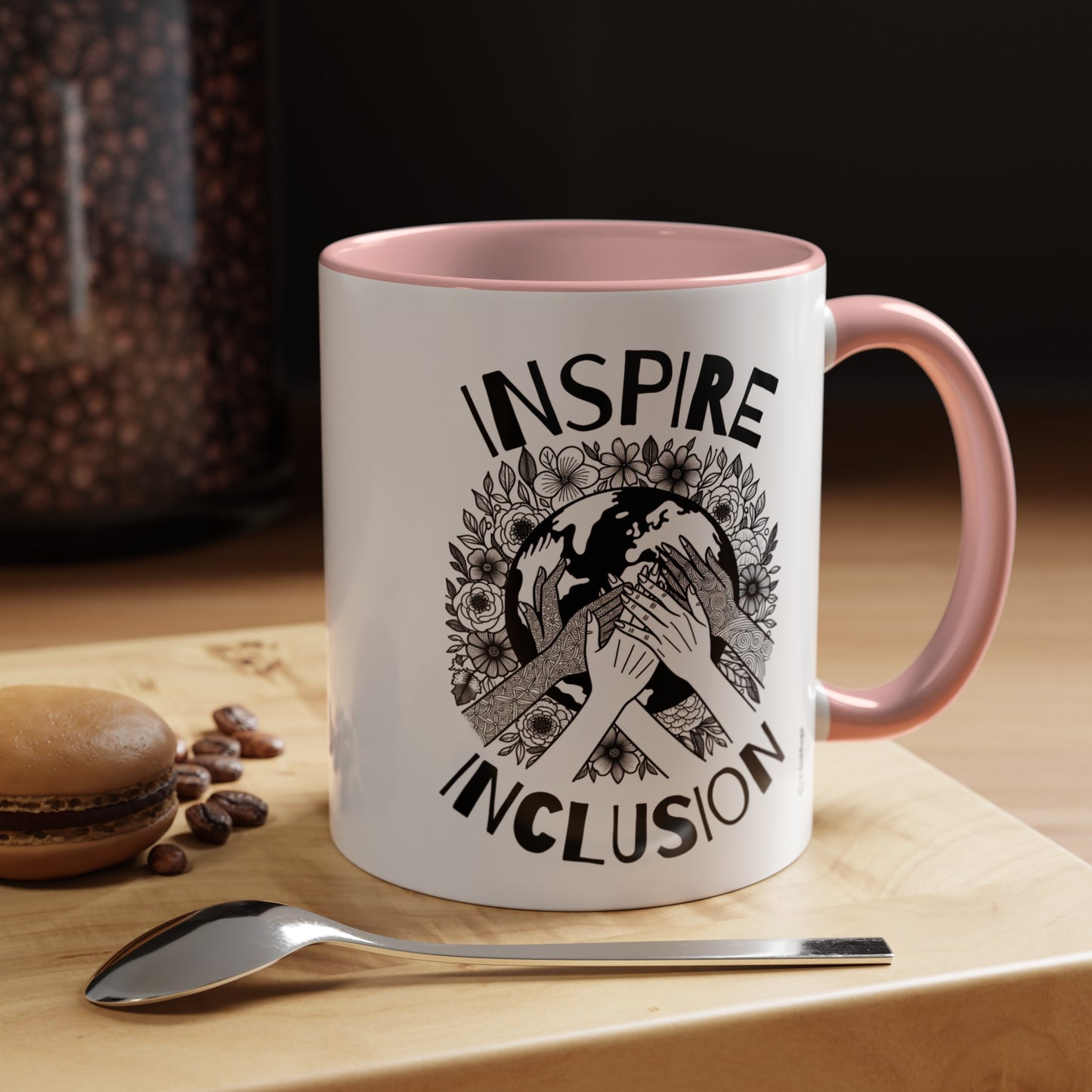 "Inspire Inclusion" Coffee Mug, 11 oz or 15 oz